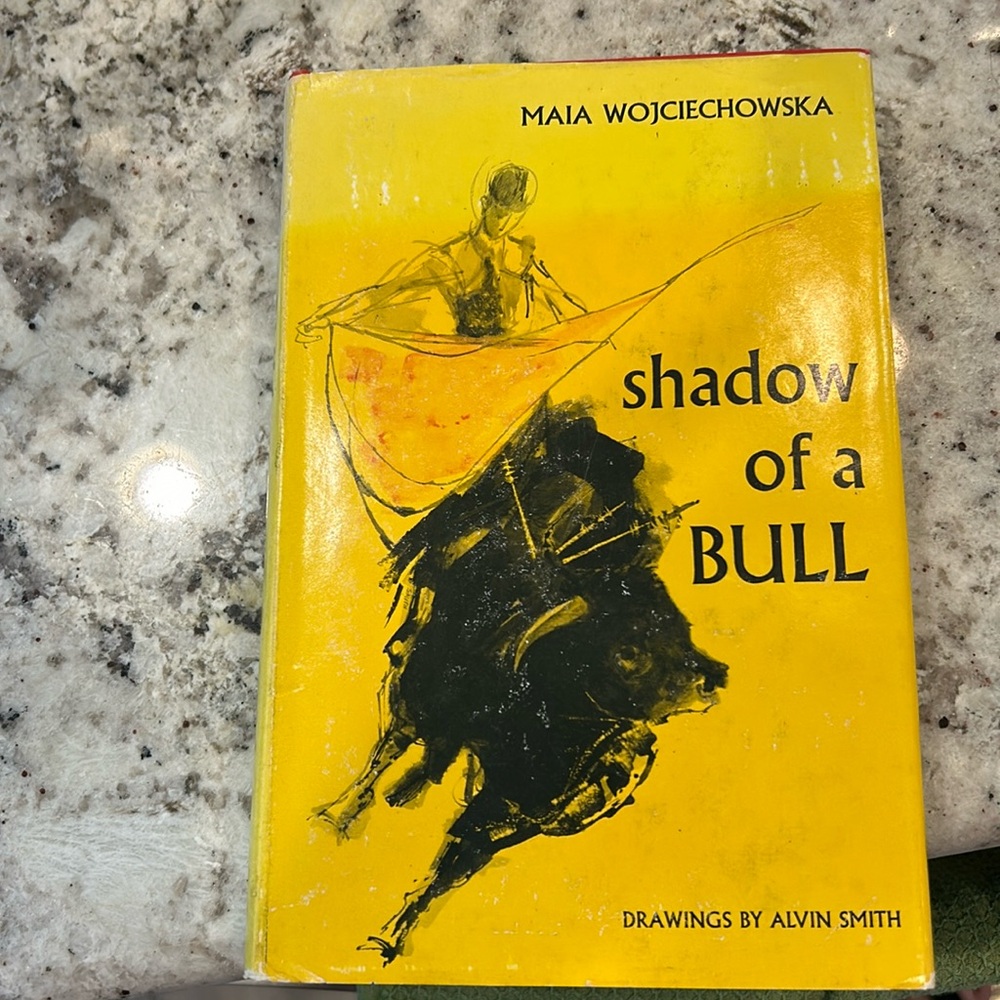 shadow of a BULL by Maia Wojciechowska 1964 Hardback with jacket